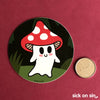 Boo Shroom - Vinyl Sticker