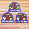 Cool Beans - Vinyl Sticker