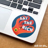 Eat The Rich - Vinyl Sticker