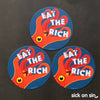 Eat The Rich - Vinyl Sticker