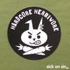 Hardcore Herbivore - Vinyl Sticker