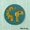 Loch Ness Monster - Vinyl Sticker