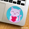 Love Cat - Vinyl Sticker