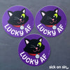 Lucky AF - Vinyl Sticker