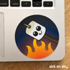 Marshmallow - Vinyl Sticker