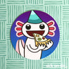 Party Animal Axolotl - Vinyl Sticker