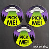 Pick Me UFO - Vinyl Sticker