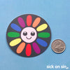 Rainbow Daisy - Vinyl Sticker