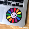 Rainbow Daisy - Vinyl Sticker
