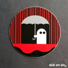 Rainy Day Ghost - Vinyl Sticker