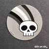 Skull And Rainbow - Vinyl Sticker