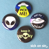 Alien Love - Button / Magnet Set