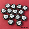 Creepy Candy Hearts (25 Sayings) - Accessory
