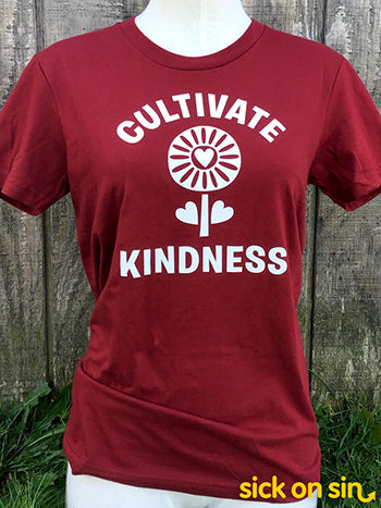 Cultivate Kindness Men Women Tee