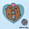 Otters - Vinyl Sticker ** ONLY 1 LEFT! **
