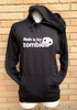 Flesh Is For Zombies - Black Unisex Hoodie