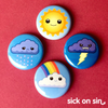 Forecast Friends - Button / Magnet Set