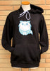 Ghost Cat - Black Unisex Hoodie
