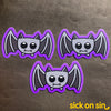 Happy Bat - Vinyl Sticker