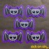 Happy Bat - Vinyl Sticker