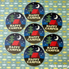 Happy Camper - Vinyl Sticker  ** ALMOST GONE! **