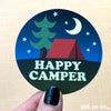 Happy Camper - Vinyl Sticker