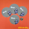 Hey Pigeon - Vinyl Sticker