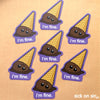 I'm Fine Ice Cream Cone - Vinyl Sticker