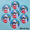 Party Animal Shark - Vinyl Sticker