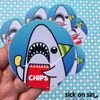Party Animal Shark - Vinyl Sticker
