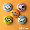 Pasture Pals - Button / Magnet Set