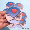 Piggy Love - Vinyl Sticker