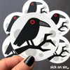 Raven and Moon - Vinyl Sticker