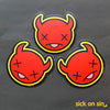 SOS Devil Logo - Vinyl Sticker