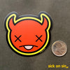 SOS Devil Logo - Vinyl Sticker