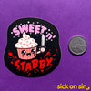 Sweet N' Stabby - Vinyl Sticker