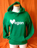Vegan - Kelly Green Unisex Hoodie