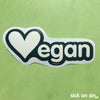 Vegan - Vinyl Sticker ** TWO LEFT! **