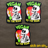 Vegan To The Bone - Vinyl Sticker