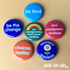 Words To Live By - Button / Magnet Set