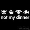 Not My Dinner: Four Animals - Men / Women Tee