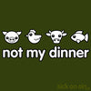 Not My Dinner: Four Animals - Men / Women Tee