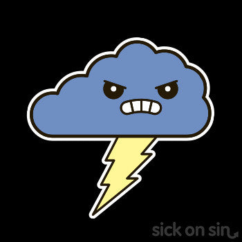Angry Cloud - Kid / Infant Tee