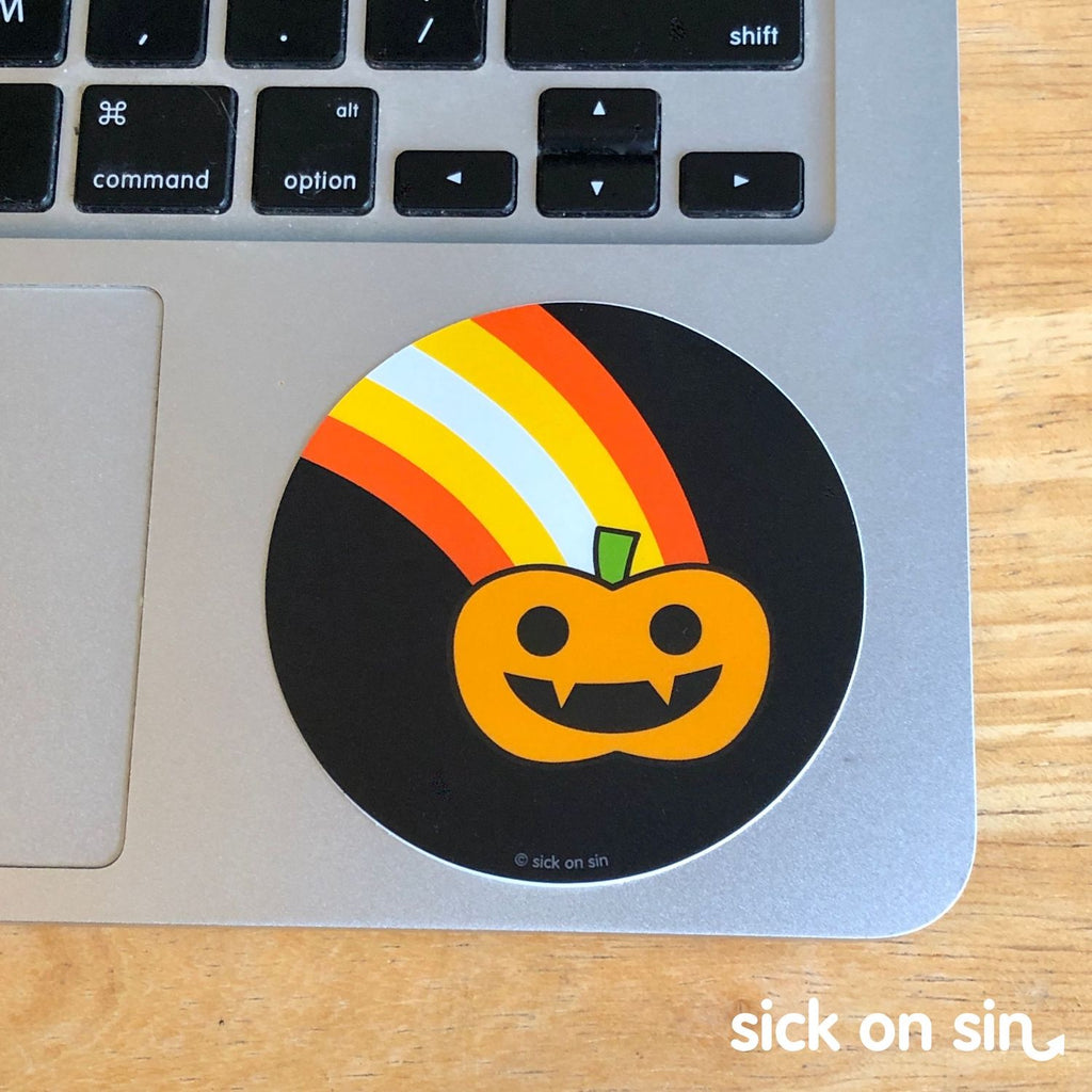 Halloween Rainbow - Vinyl Sticker