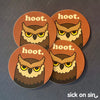 Hoot Owl - Vinyl Sticker