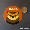 Hoot Owl - Vinyl Sticker