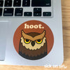 Hoot Owl - Vinyl Sticker