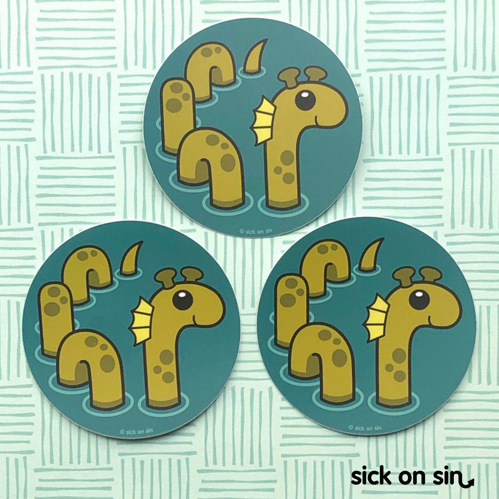 Loch Ness Monster - Vinyl Sticker