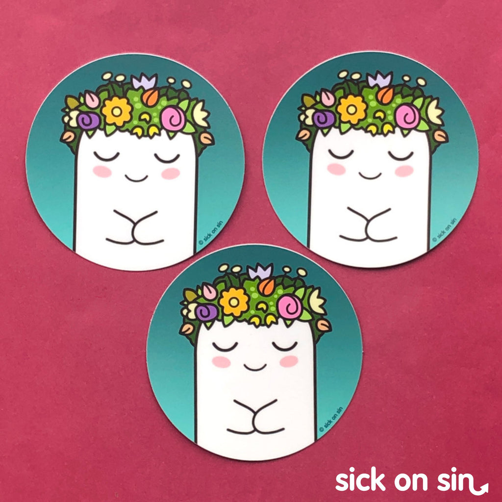Midsommar Ghost - Vinyl Sticker