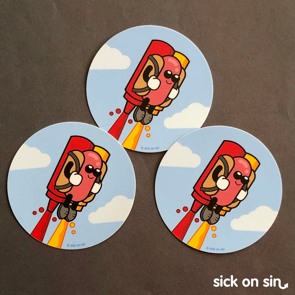 Super Dog - Vinyl Sticker